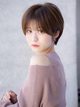 エインアンリー 表参道(AIN.ANLY.) 前髪ありショートボブ20代30代40代【AIN.表参道】川原大地
