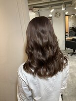 ラフ 難波店(LAFF) #ショコラアッシュ#ヘルシースタイル#ふんわりカール