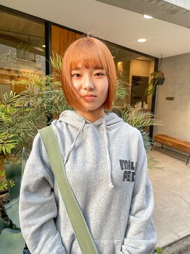 オムズ(OM's) マロンベージュ(お客様スタイル)