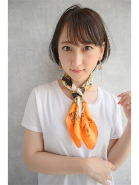 レジナヴィータ 栄(Reginavita) 大人可愛い/暗髪／韓国／くびれヘア／小顔カット/透明感カラー