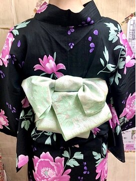 アップスニニー(up's niny) 浴衣で街ブラ♪『可愛く浴衣着付け＋可愛くヘアセット♪』