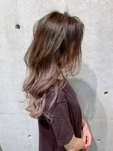 オーク ナチュリ(OAK×NACHUL) ピンクラベンダー×グレージュ
