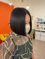 サボン ヘア デザイン カーザ(savon hair design casa+) ダークグレージュ/縮毛矯正