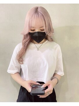 リンドトウキョウ(LINDO TOKYO) my24 ホワイトピンク/ハイブリーチカラー