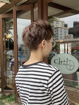 クレフ(clef) 大人可愛いベリーショート