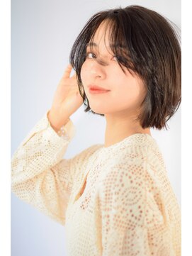 キサ ファータ 恵比寿(kisa fata) 大人可愛い20代30代40代くびれヘア外ハネボブレイヤーショート