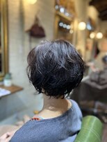 ボスケット(Boschetto) くせ毛風ショートボブ