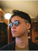 アイロンパーマ　理容室　バーバー　Barber　刈り上げパーマ