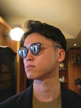 ダウバーバーショップ 表参道(DAU BARBER SHOP) アイロンパーマ　理容室　バーバー　Barber　刈り上げパーマ