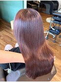 ブリーチなし暖色系カラー/ブラウン【cher西宮北口：MAYA】