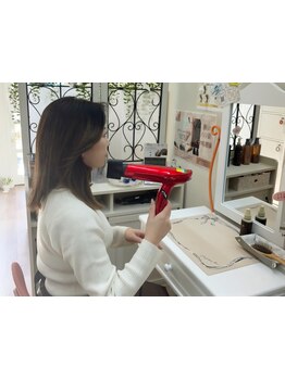 セルフブローにより低価格実現◎通いやすい♪肌にも髪にも優しさを…大人女性向け上質サロン♪