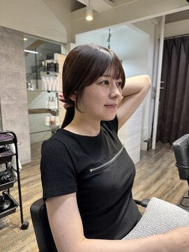 ハイル(KHAIR) 小顔顔周りカット/檜谷