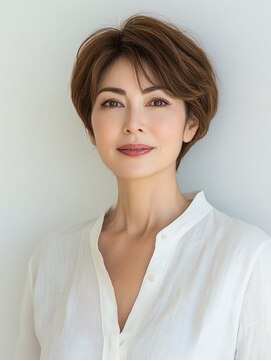 e.m.a プレミアムビューティーサロン 栄駅店(e.m.a PREMIUM BEAUTY SALON) ボブ/イメチェン/外ハネボブ/美髪/ワイドバング/髪型