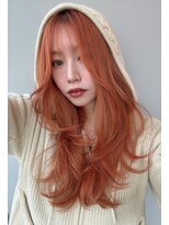 モア(more)&nbsp;more【栄矢場町】レイヤーカット、ダブルカラー、ブリーチ