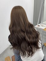 サロンドミルク 新百合ヶ丘店(salon de MiLK)&nbsp;★ココアブラウンナチュラルブラウン暗めカラーデザインカラー
