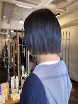 ヘアワークオーパス 吉祥寺(HAIR WORK OPUS) ミニボブ×ブルーブラック