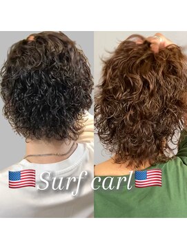 リア(Li'a) サーフカール×グランジパーマ×名古屋サーフカール