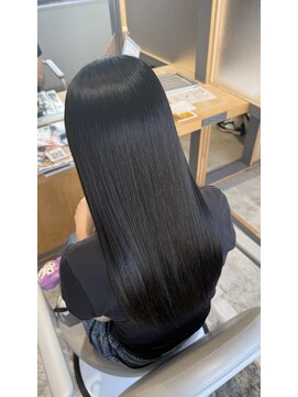 艶感×髪質改善ストレート