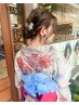 【花火大会限定】浴衣ヘアセット　￥4400