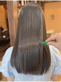 【長尾】髪質改善ストレート