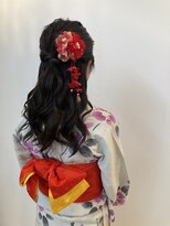 シーズンズ(SEASONS)&nbsp;浴衣着付け&ヘアアレンジ￥9980 3番　ハーフアップ