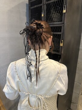 オムズ 大須店(OM's) カチモリ/お呼ばれヘアセット/二次会ヘア/ヘアメ