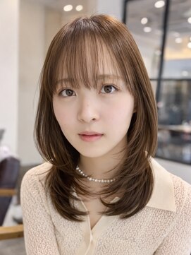 ナナローネス 渋谷(nana loness) ワンカールでふわっと動くレイヤースタイル