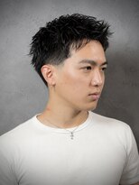 アウル 心斎橋(owl)&nbsp;【テーパーフェード×スパイキーショート】刈り上げ/短髪
