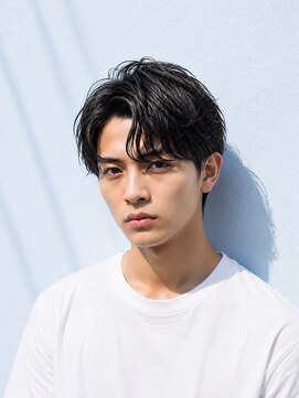 フレイムス ヘアアンドリラックス 大宮東口店(Frames) メンズカット/20代30代40代フェザーパーマ/センターパート/大宮