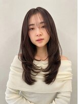 ブロッサム アネックス 成増店(Blossom) 20代30代髪質改善ブリーチなしカラーナチュラルブラウンレイヤー