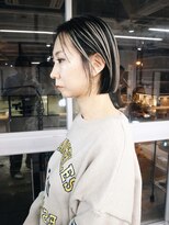 スティードアウェーク 立川北口店(Steed AWAYKE)&nbsp;line BOB / PLAYING COLOR"blond" [AWAYKE/立川]