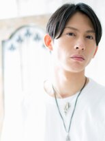 モッズヘア メン 南越谷南口店(mod's hair men)&nbsp;ブラック王道リクルートセンターパートフェザーマッシュa1南越谷