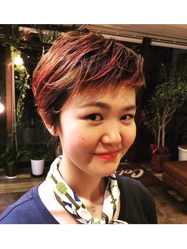 コレット ヘアー 大通(Colette hair) デザインカラー×ショート