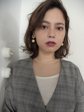 ネイビー チャムズ 久留米(NAVY chums) 久留米【NAVY】大人かわいいミディアムヘア