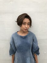 ヘア ラボ ニコ 藤沢店(hair Labo nico...) ☆外はねショートボブ☆