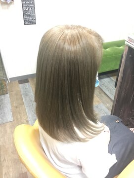 ヘアースペース 練馬店(hair space COCO) 白髪に合うブロンド