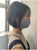 柔らかナチュラルショートボブ