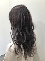 ヘアーコレクトニコ(hair collect nico)&nbsp;ネイビー×ロングヘア