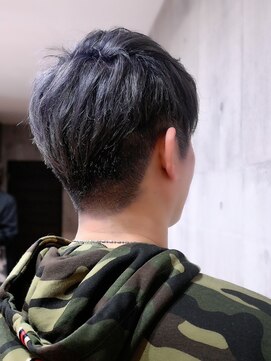 オーキッドバイヘアー(OrchiD.byhair) 【旬の大人めメンズヘア】ニュアンスブルーグレージュ/ショート