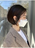 耳かけショートボブ