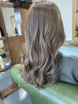 シュクルヘアー(Sucre Hair) グレージュ*ブリーチあり
