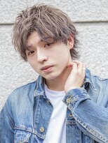 小久保style☆センターパートツイストスパイラルコンマヘア