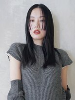 アルバム 池袋(ALBUM) フェイスポイントカット_グレージュカラーボブウルフ69052