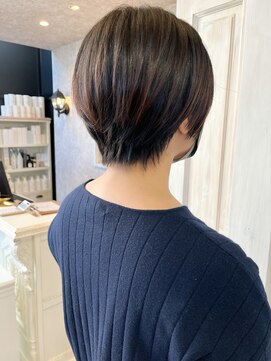 キャアリー(Caary) 福山市caary人気さっぱりショート/ショートヘア/簡単スタイル