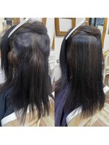 カシュカシュ(cache cache)&nbsp;エイジング毛　縮毛矯正　酸性ストレート　用賀