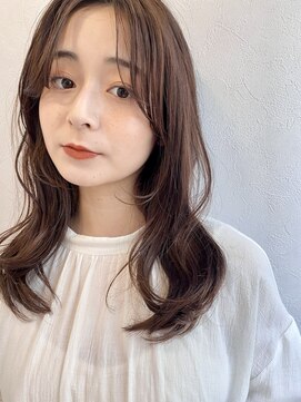 ノラ ギンザ(NORA GINZA) 【高橋】20代30代 顔まわりレイヤー 顔わまりカット 後れ毛