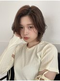 外はねスタイル/大人可愛い/ミルクティーベージュ