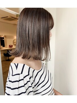 ノイ(NEU) 【NEU×石田】ハイライト×ミルクティグレージュカラー