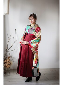 エルメ(elme) 卒業式　袴　ヘアセット