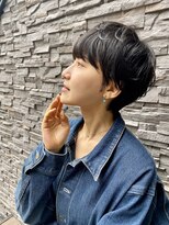 ハルキ ミナト ジャパン オオサカ(HARUKI MINATO japan OSAKA)&nbsp;40代50代小顔似合わせカットくびレイヤーエモージュ大人可愛い